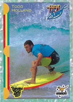 1993 Futera Hot Surf #7 Todd Holland Front